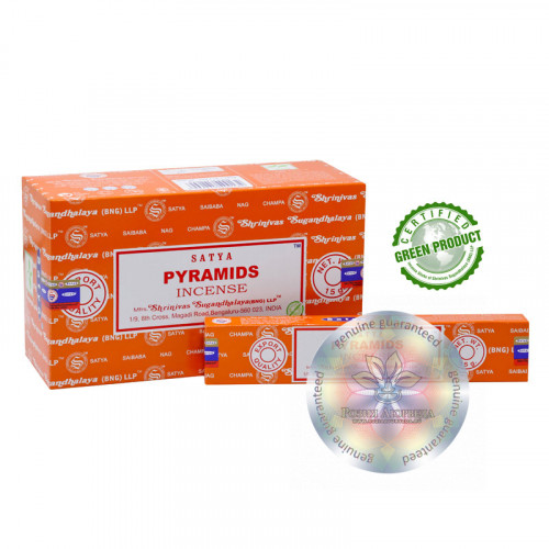 Благовония SATYA PYRAMIDS ( САТЬЯ ПИРАМИДЫ ) 15gm уп-12шт