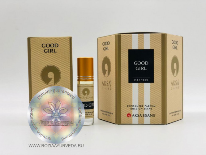 Масляные духи  Гуд герл Акса Эсанс (Aksa Esans Good Girl), 6 ml