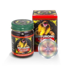 Черный бальзам с ядом Кобры Binturong Black Balm with Cobra venom 50 гр