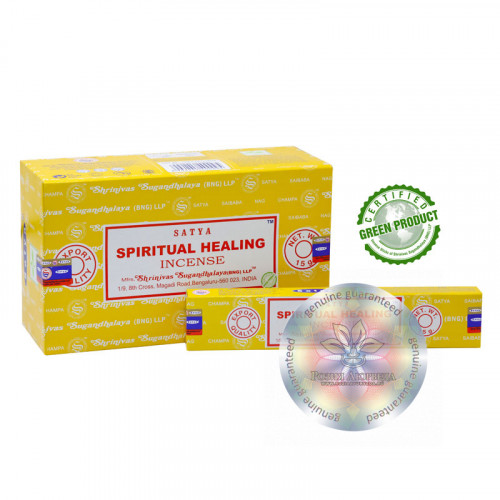 Благовония Satya B 15gm Spiritual Healing Духовное здоровье уп-12шт