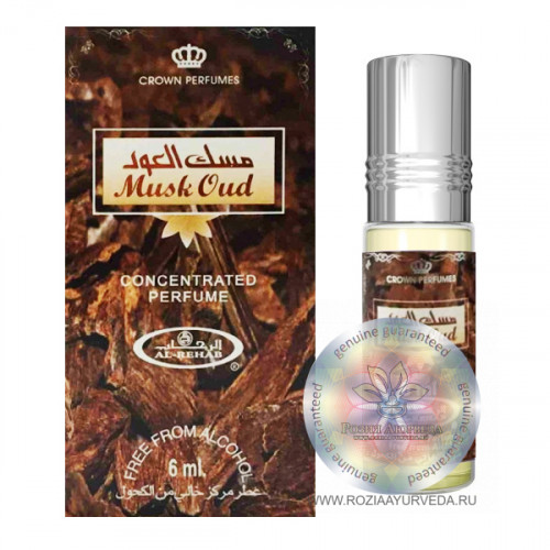 масляные духи Муск Уд Аль-Рехаб (Musk Oud Al-Rehab), 6 мл