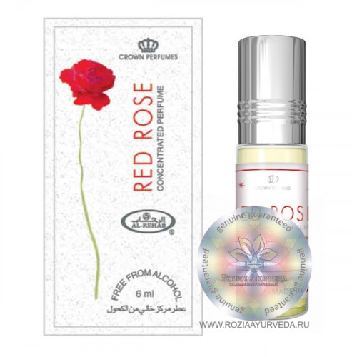 масляные духи Красная Роза Аль-Рехаб (Red Rose Al-Rehab), 6 мл