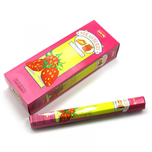 БЛАГОВОНИЯ КЛУБНИКА ХЕМ (STRAWBERRY HEM), 20 ШТ.